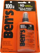 AMK BEN'S 100 INSECT REPELLENT 100% DEET 3.4OZ PUMP (CARDED)