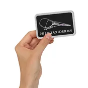 Embroidered patch - Black