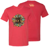 132 Wild One Sunflower Heather Red