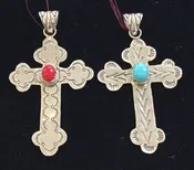 RAH10 Sterling Silver cross pendant