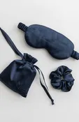 Silk Sleep Mask and Scrunchy Set