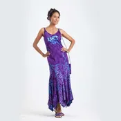 Batik Tri-Fabric Hawaiian Dress Collection