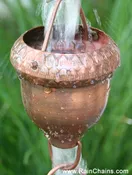 Acorn Cups Pure Unfinished Copper  2688-COP