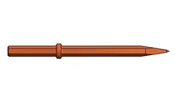 1-1/8" X 6" X 72" Moil Point - AT A31072