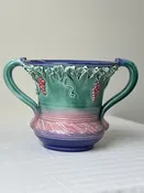Delicate Double Handled vase by Zack Dryden — Dryden American Art Pottery