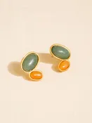 Ámbar Natural Stone Earrings