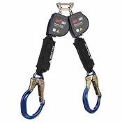3M 3100588 Self-Retracting Lifeline Rebar Hook Anchor, Harness Steel Quick-Connect, 2 legs