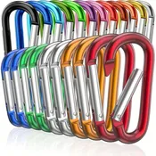 10Pcs Mini Carabiner Keychain
