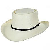 10X Long Oval Gambler Hat