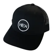 CLASSIC PATCH TRUCKER HAT IN BLACK