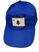 1909 Maine Flag Royal Blue Ball Cap
