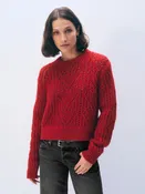 Cashmere Blend Crewneck Sweater