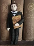 Henry David Thoreau doll/ornament