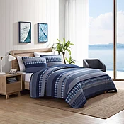 ADDISON KING REVERSIBLE QUILT AND SHAM SET