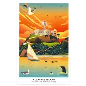 11x17 Print - Alcatraz Island