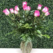 CLASSIC HOT PINK ROSES