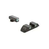 AmeriGlo +0 Classic Night Gr/Gr Fits Gen 1-5 G17 19 22 23 24 26 27 33 34 35