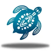 Baby Turtle Metal Wall Art