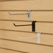 10″ Deluxe White Slatwall Hook