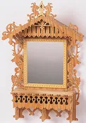 Alpine Shaving Mirror Pattern
