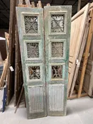 Doors with Iron 38in x 93.5in x 1.75in #1256