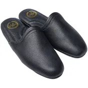 L B Evans Men's Slippers Black SC3 Aristocrat