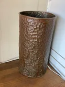 Hammered Copper Umbrella Stand