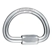 10mm Half Moon Screw Link, Galvanized Steel