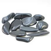 Gem-grade Dacite Tumbled Palm Stones