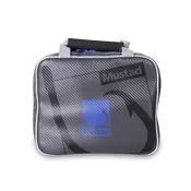 Mustad Single Worm Binder/Jig Wallet Dark Grey/Blue