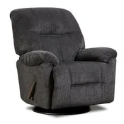Hudson Chocolate Swivel Recliner