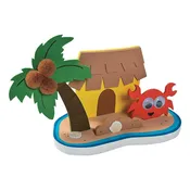 3D Tropical Island Scene Craft Kit (12 Pack)