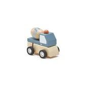 Construction Vehicle Wooden Wind-up Toy