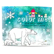 Alaska Animals Coloring Book by Dawn Gerety