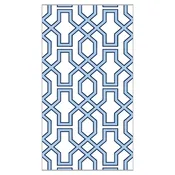Blue China Trellis Paper Guest Napkins