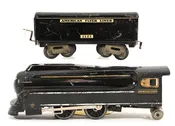 1936 AF 1686 'Torpedo' 0-4-2 Steam Loco & 1121 Tender - Catalog No. 640 (O-Gauge)
