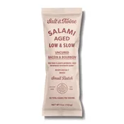 Bacon and Bourbon Salami