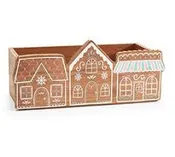 Wooden Planter Christmas Cottage