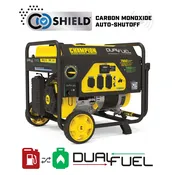 100592R – 6250W Dual Fuel Generator with CO Shield®-Refurbished