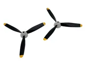 3-Blade Propeller & Spinner (2); Zero - RGRA1348