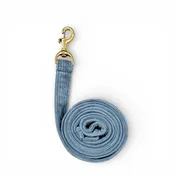 Organic Corduroy Dog Leash - Blue
