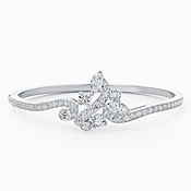Adonis Rose bangle in white gold