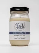 Blueberry Pie Wood Wick Candle
