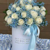 Blue Dream – Baby Boy Flower Box | Fleurette D’Amour Katy, TX