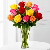 Mixed Roses Arrangement
