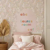 Blush Mini Arch Magnetic Wall Decal