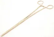 10" Straight Hemostat Clamp Stainless Steel Forceps