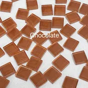 50pcs 1cm Mixed Color Crystal Mosaic Tiles for DIY Crafts, Coasters, and Home Déc