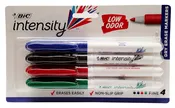 Bic Intensity Dry Erase Markers Fine Tip 4 colors