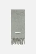Mohair logo scarf